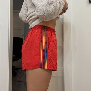 high waisted adidas shorts